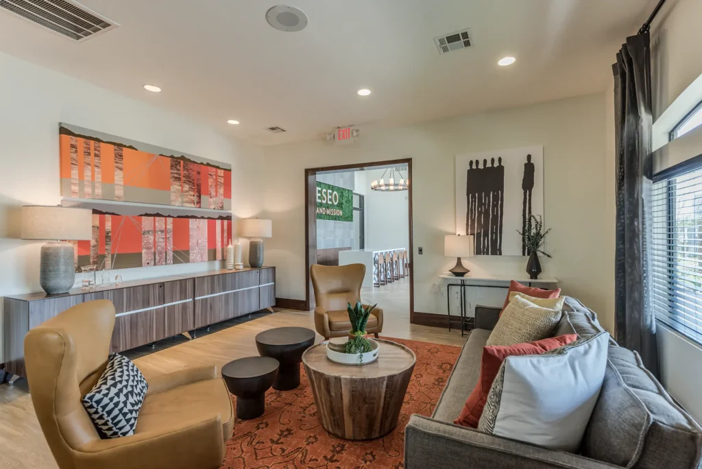 clubhouse with lounge seating